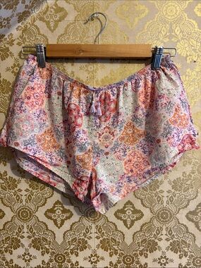 Victoria's Secret Pink Multi Paisley Print Sleep Shorts